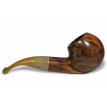 Cachimbo Montana Curvo Encerado (Aceita Filtro 9mm) Piteira Chifre - 5050 PO CH 17